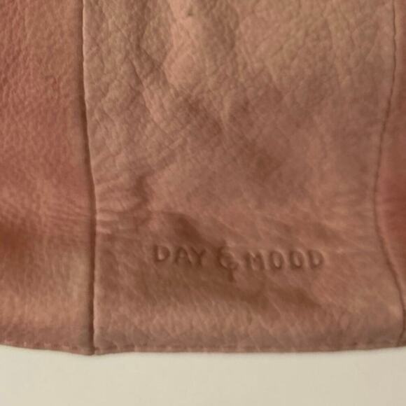 DAY & MOOD For Anthropology NWT Nelly Leather Crossbody Bag Rose Dawn - Picture 5 of 14